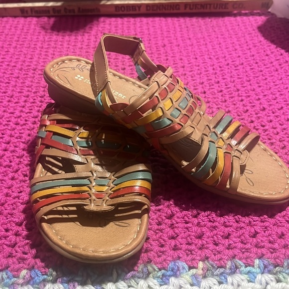 Naturalizer Huarache Sandals “Westerly” in Fiesta Size 8M Open Toe Slingback - Picture 6 of 6